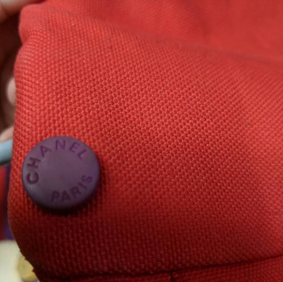 Chanel Vintage Canvas Small Tote - Picture 4 of 8